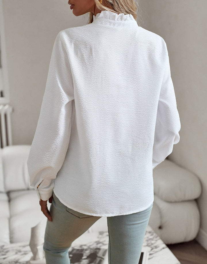 Blouse Agnete Femme | Élégante à Rayures, Coupe Flatteuse et Confortable 3