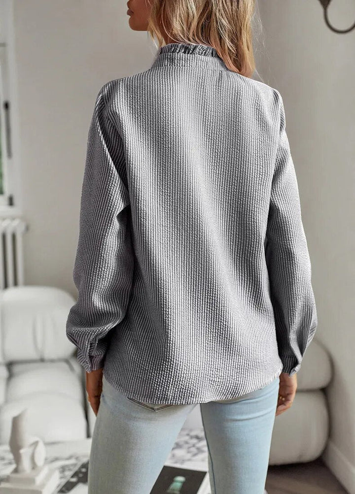 Blouse Agnete Femme | Élégante à Rayures, Coupe Flatteuse et Confortable 6