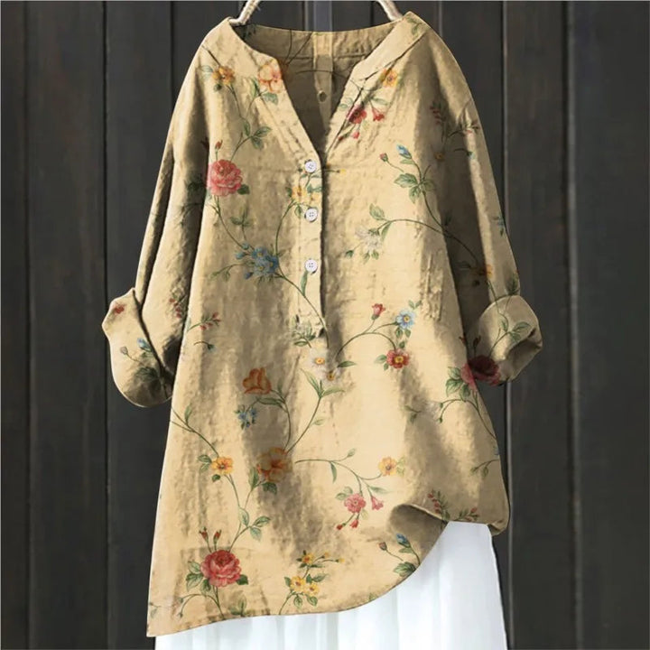 Blouse Brina Femme | Motif Fleuri, Coupe Ample & Fluide 3