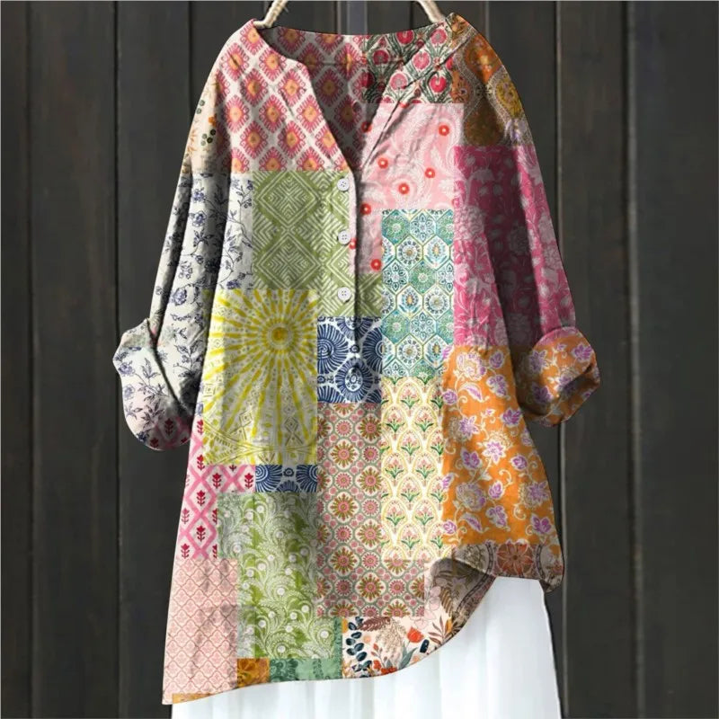 Blouse Brina Femme | Motif Fleuri, Coupe Ample & Fluide 6