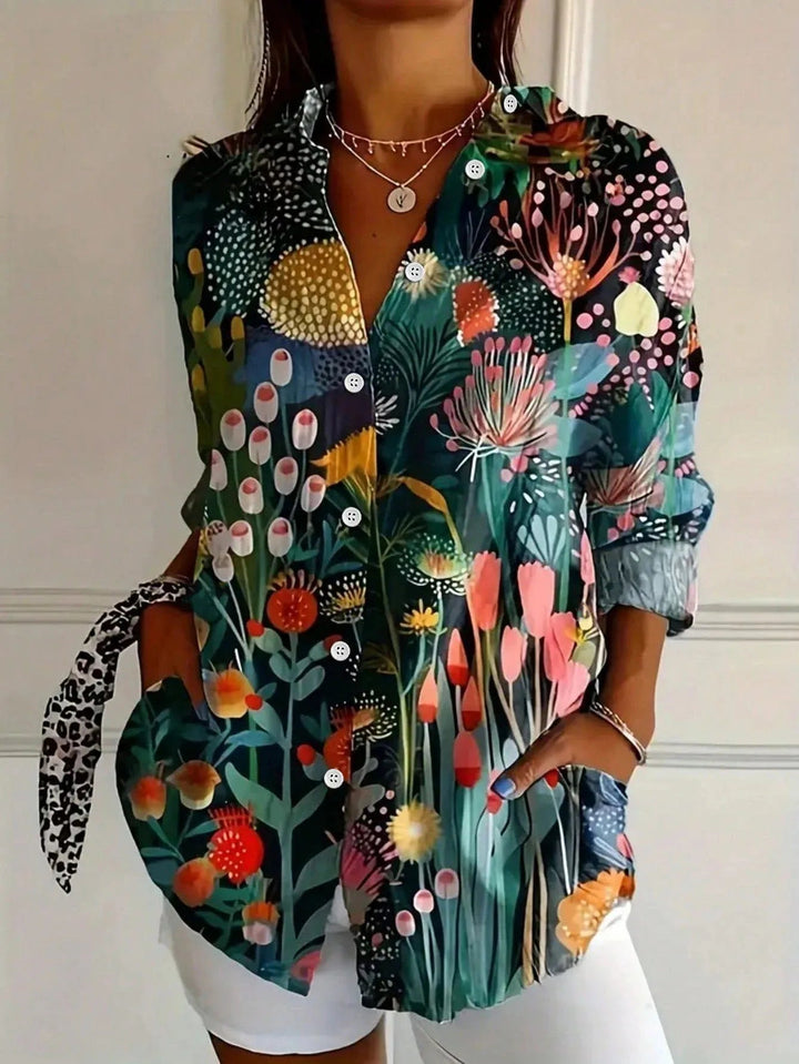 Blouse Femme Mira | Imprimé Vibrant & Coupe Confortable 3