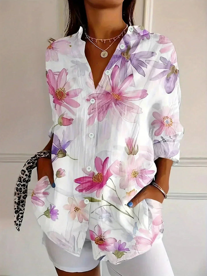 Blouse Femme Mira | Imprimé Vibrant & Coupe Confortable 4
