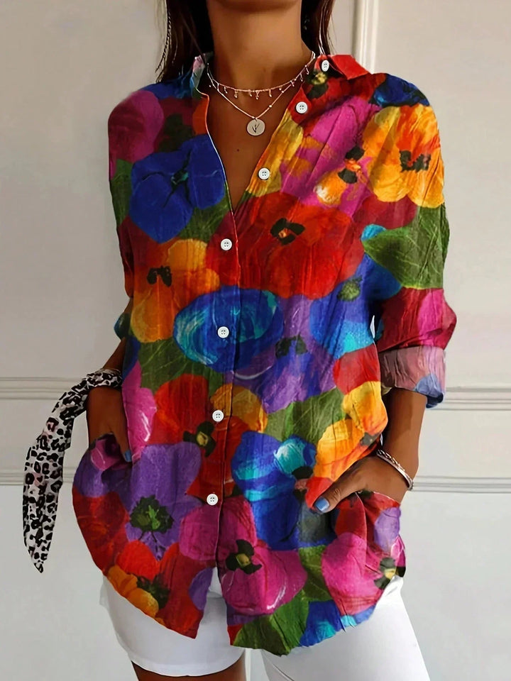 Blouse Femme Mira | Imprimé Vibrant & Coupe Confortable 6