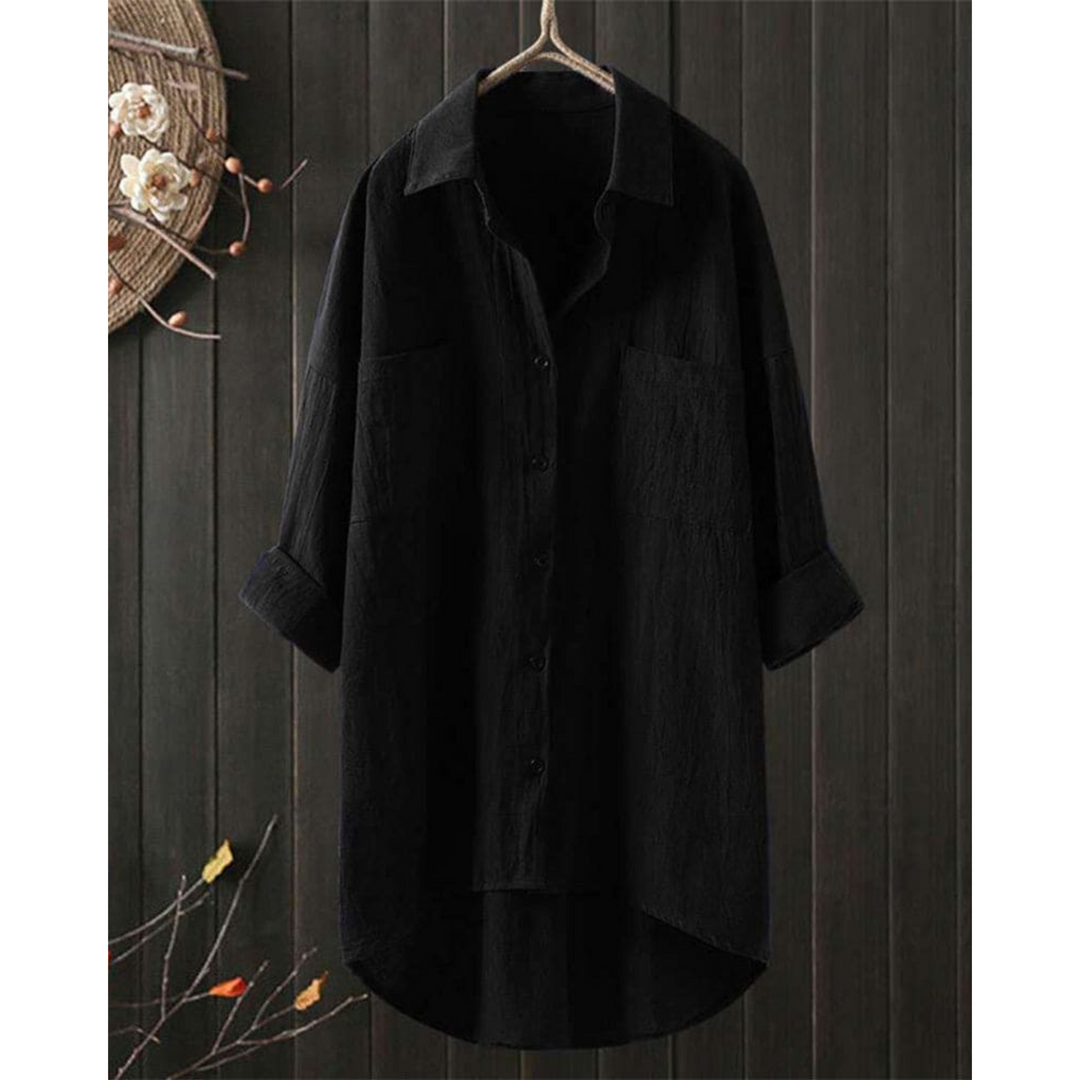 Blouse Fluide Flavie | Manches Longues & Coupe Aérienne 1
