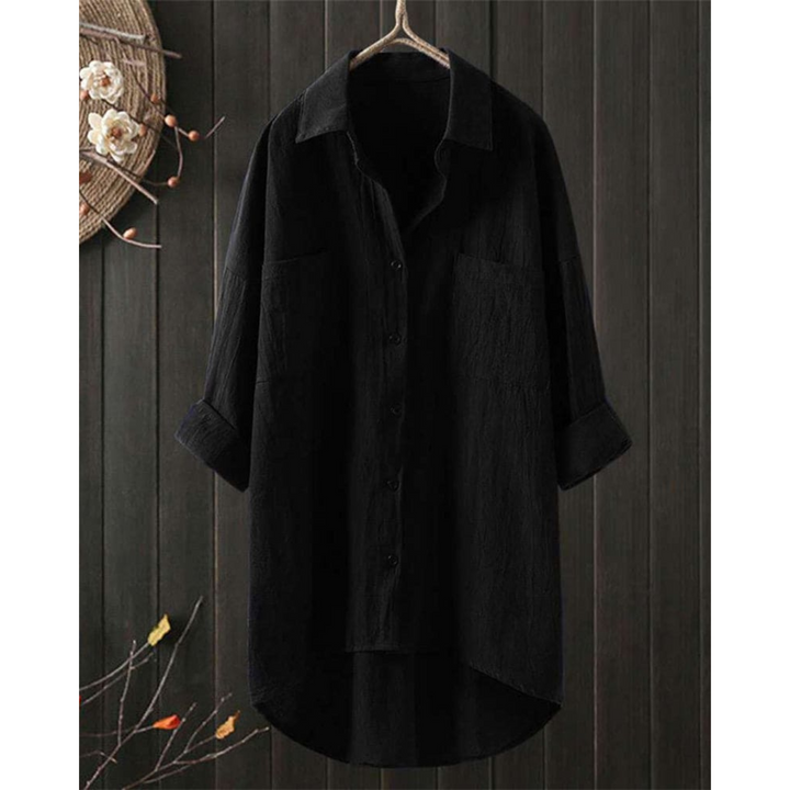 Blouse Fluide Flavie | Manches Longues & Coupe Aérienne 1