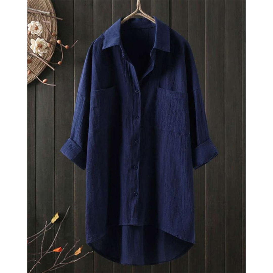 Blouse Fluide Flavie | Manches Longues & Coupe Aérienne 5