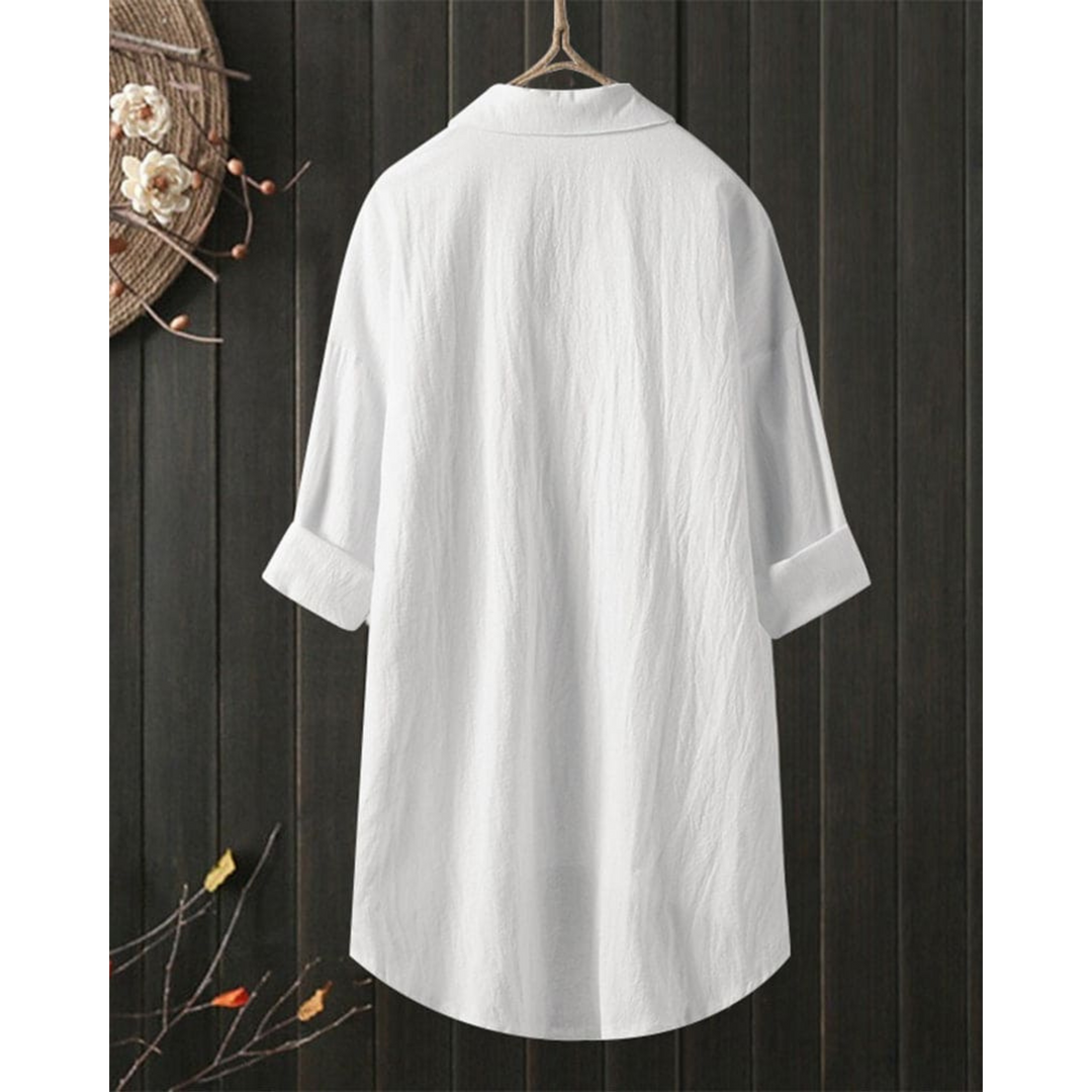 Blouse Fluide Flavie | Manches Longues & Coupe Aérienne 6