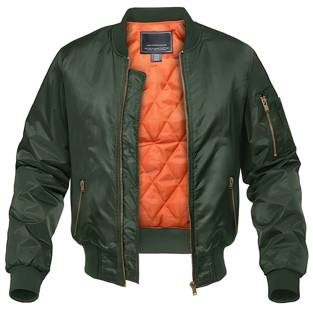 Blouson Aviateur Marius | Cuir Synthétique, Élégance et Confort pour l'Automne 1