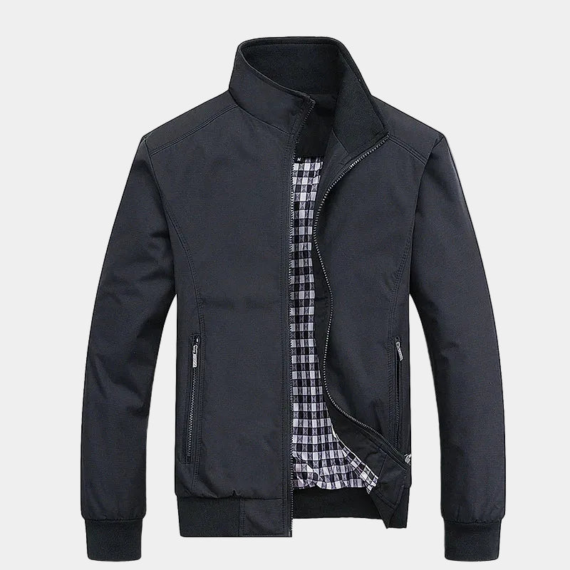 Blouson Zippé Hugo | Col Montant & Poches Zippées, Polyester 2