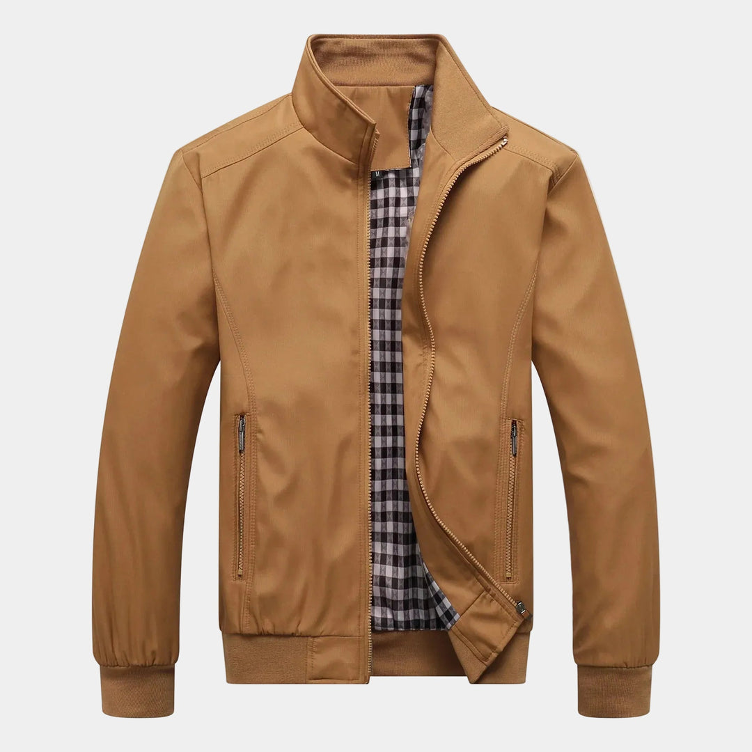 Blouson Zippé Hugo | Col Montant & Poches Zippées, Polyester 3
