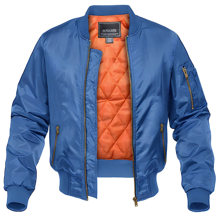 Blouson aviateur Axel | Doublure chaude & coupe structurée pour homme 0