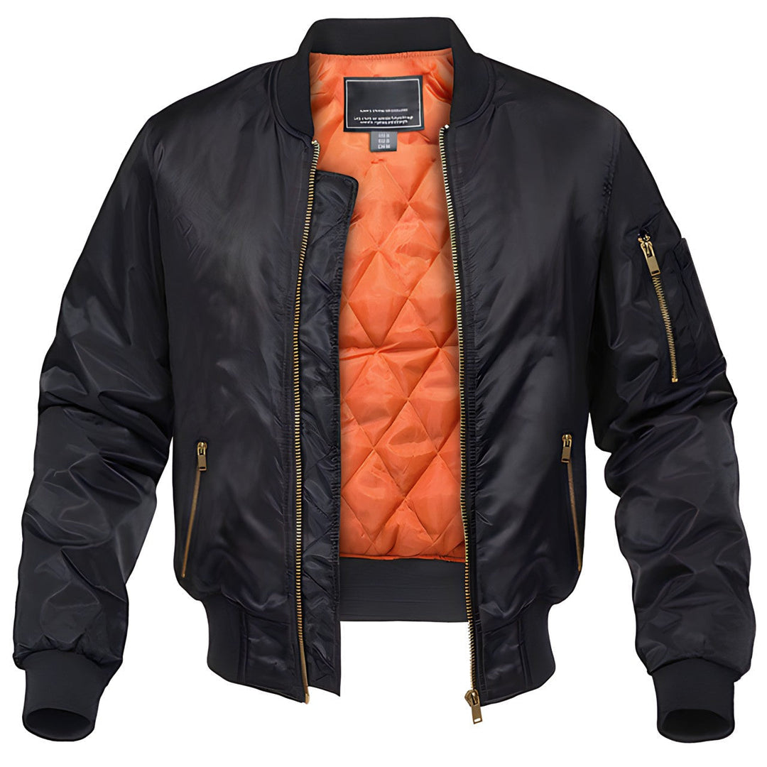 Blouson aviateur Axel | Doublure chaude & coupe structurée pour homme 1