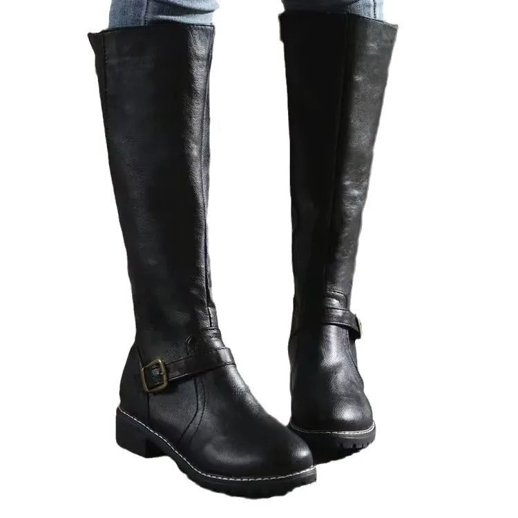 Bottes Bérénice Noir | Cuir Élégant avec Support Orthopédique pour Femme 4