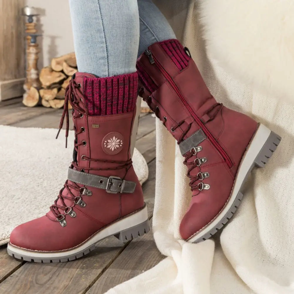 Bottes Noires Océane pour Femmes | Isolation Optimale, Semelle Antidérapante 3