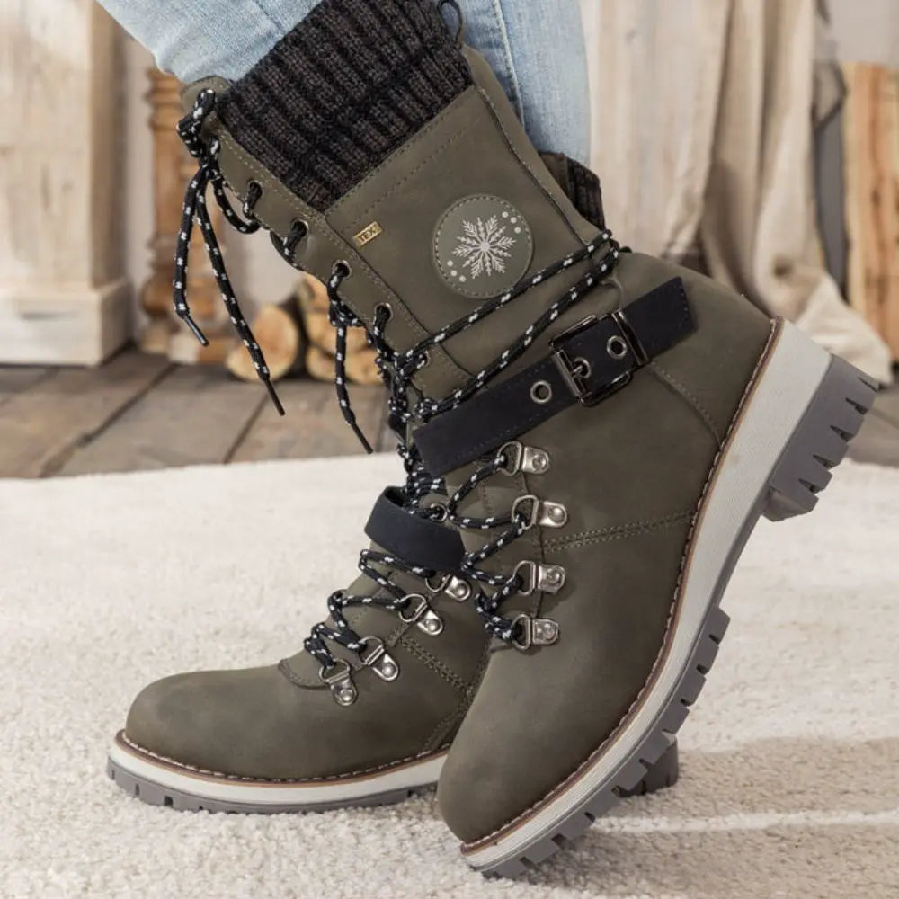 Bottes Noires Océane pour Femmes | Isolation Optimale, Semelle Antidérapante 5