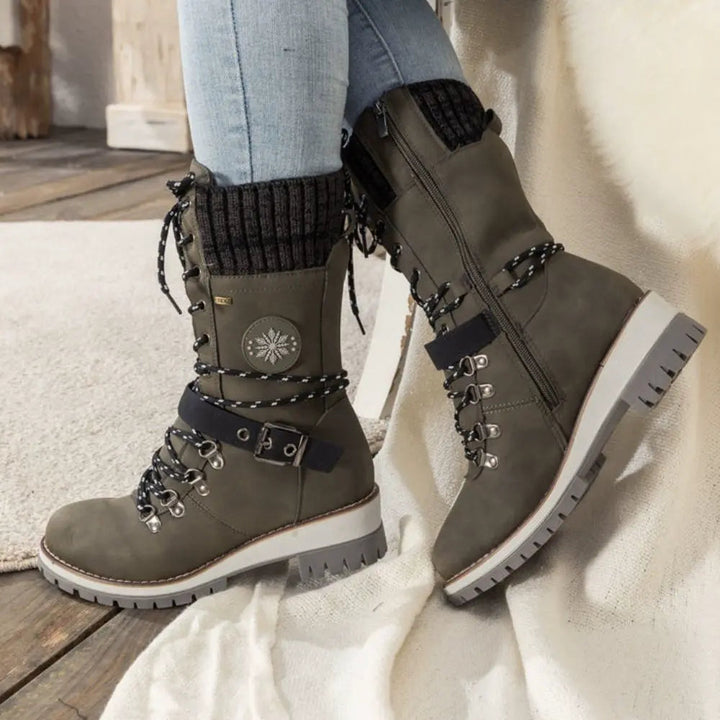 Bottes Noires Océane pour Femmes | Isolation Optimale, Semelle Antidérapante 6