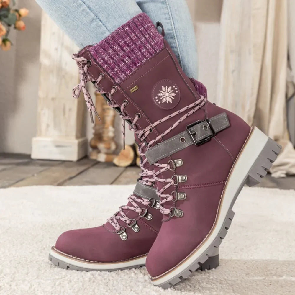 Bottes Noires Océane pour Femmes | Isolation Optimale, Semelle Antidérapante 7