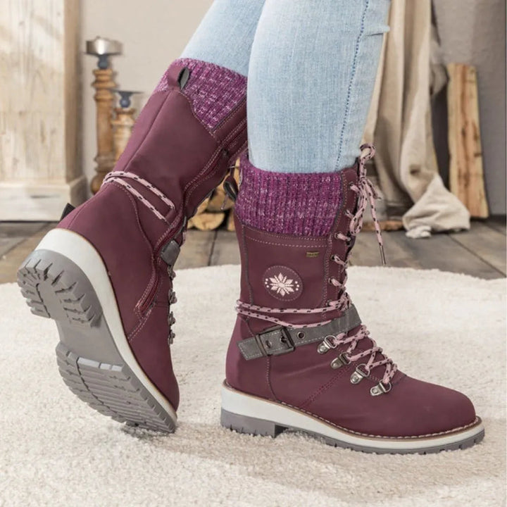 Bottes Noires Océane pour Femmes | Isolation Optimale, Semelle Antidérapante 8