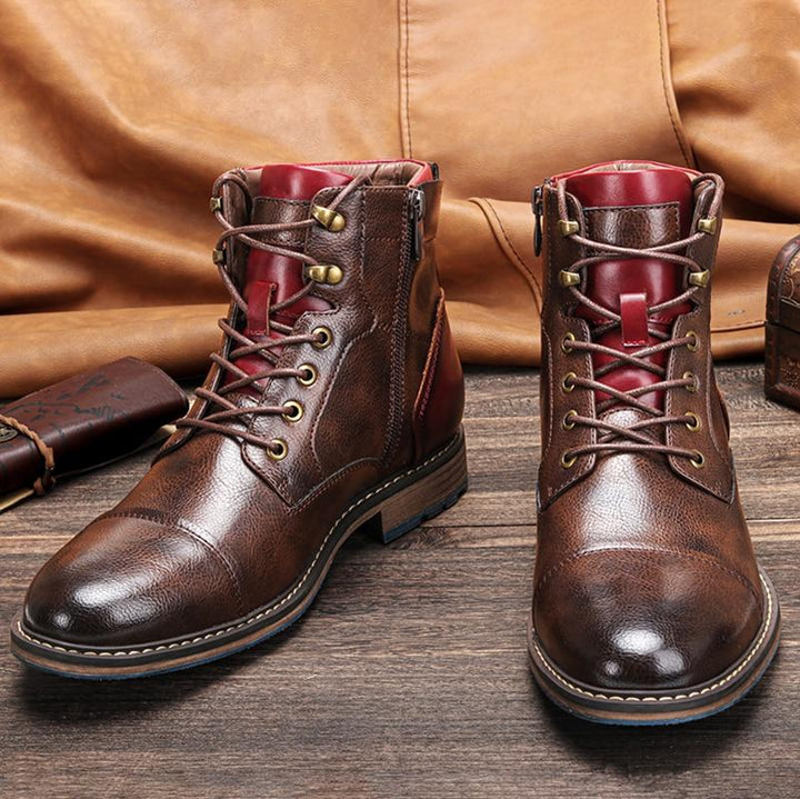 Bottes Oxford Laurent | Cuir Pleine Fleur & Confort Exceptionnel 0