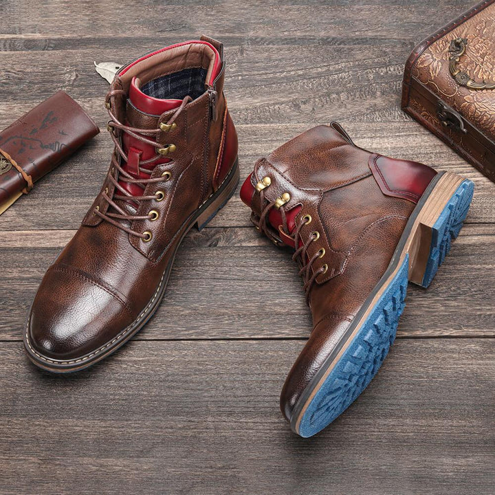 Bottes Oxford Laurent | Cuir Pleine Fleur & Confort Exceptionnel 3