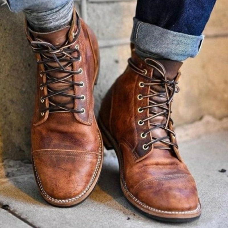 Bottes homme Laurent | Cuir pleine fleur & confort durable 0