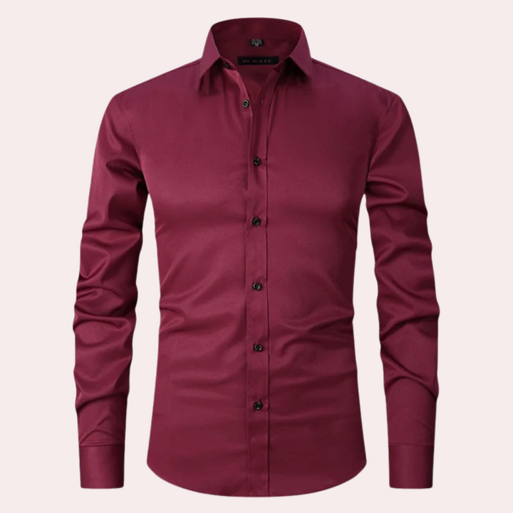 Chemise sans repassage Julien Homme | Stretch intégré, coupe impeccable 1