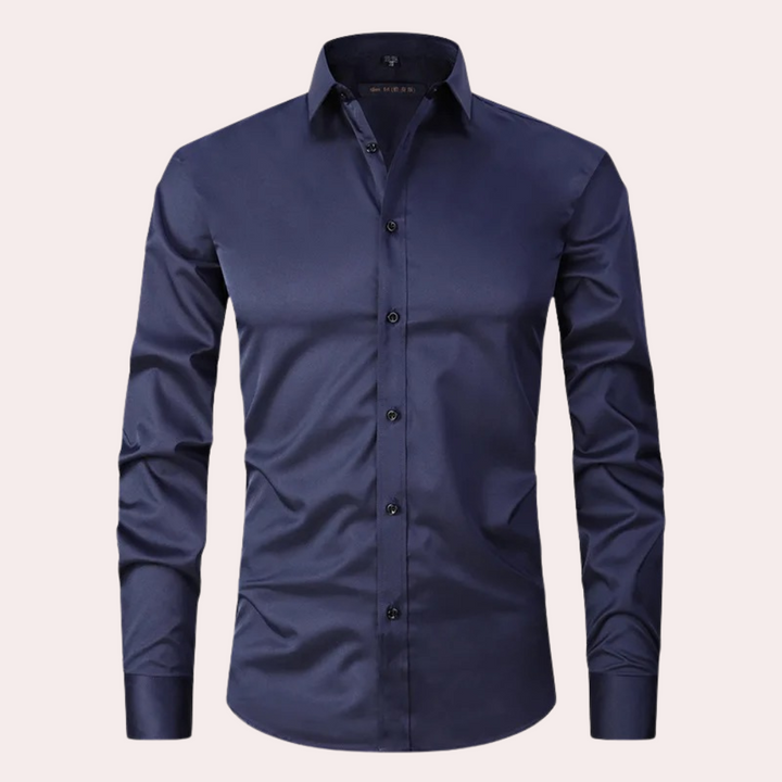 Chemise sans repassage Julien Homme | Stretch intégré, coupe impeccable 4