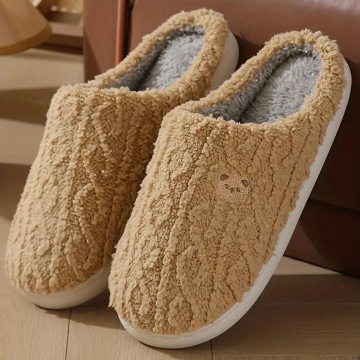 Chaussons Faustine - Café