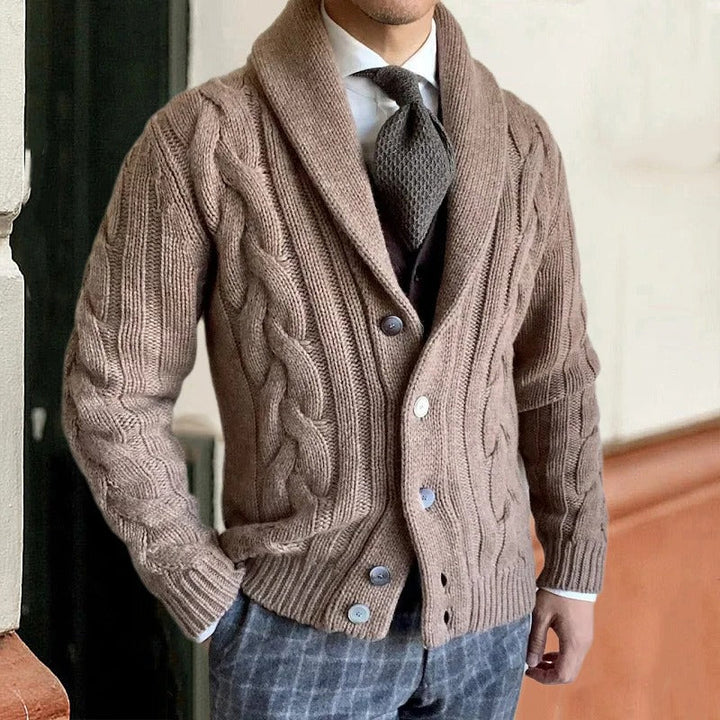 Cardigan Étienne | Maille Chaude & Coupe Moderne Homme 0