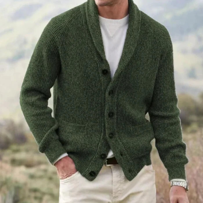 Cardigan Vintage Maxime | Laine Douce & Col V Élégant 6