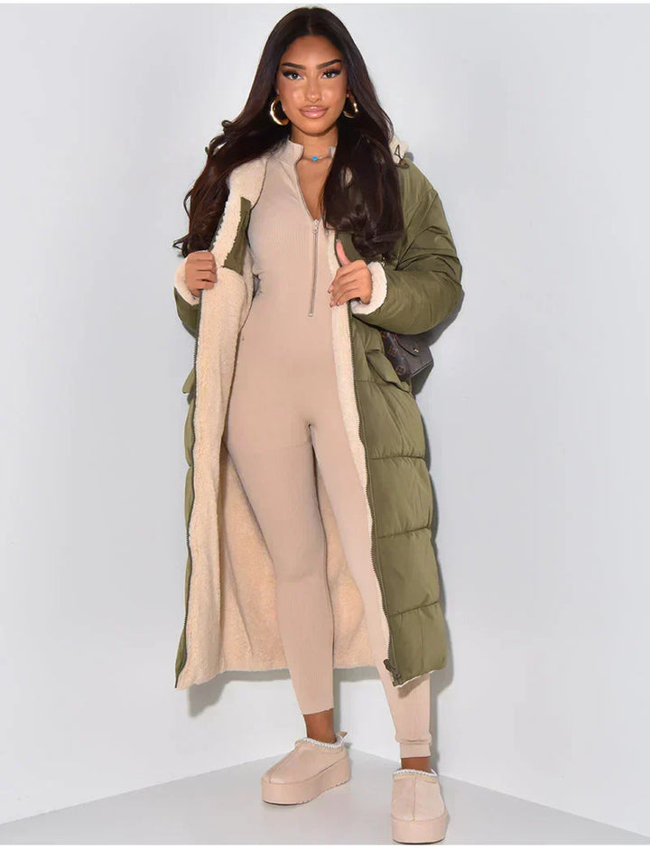 Veste Réversible Léa | Deux Styles, Chaude et Pratique Femme 2