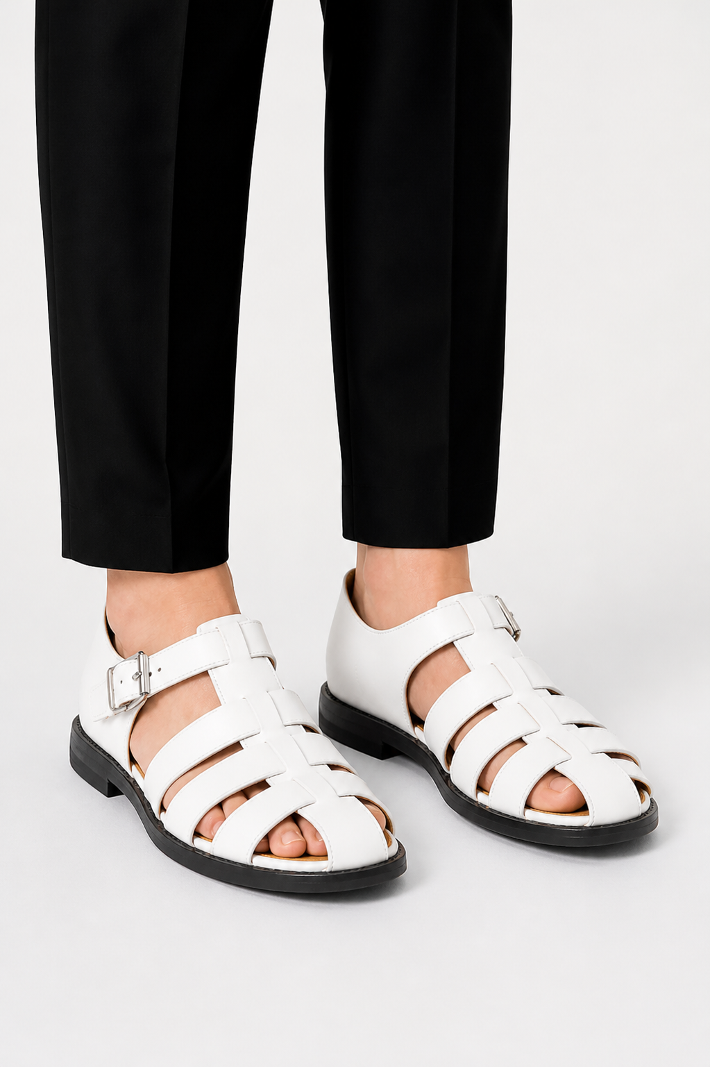 Célian Sandales Homme Cuir | Bride Ajustable & Semelle Antidérapante 1
