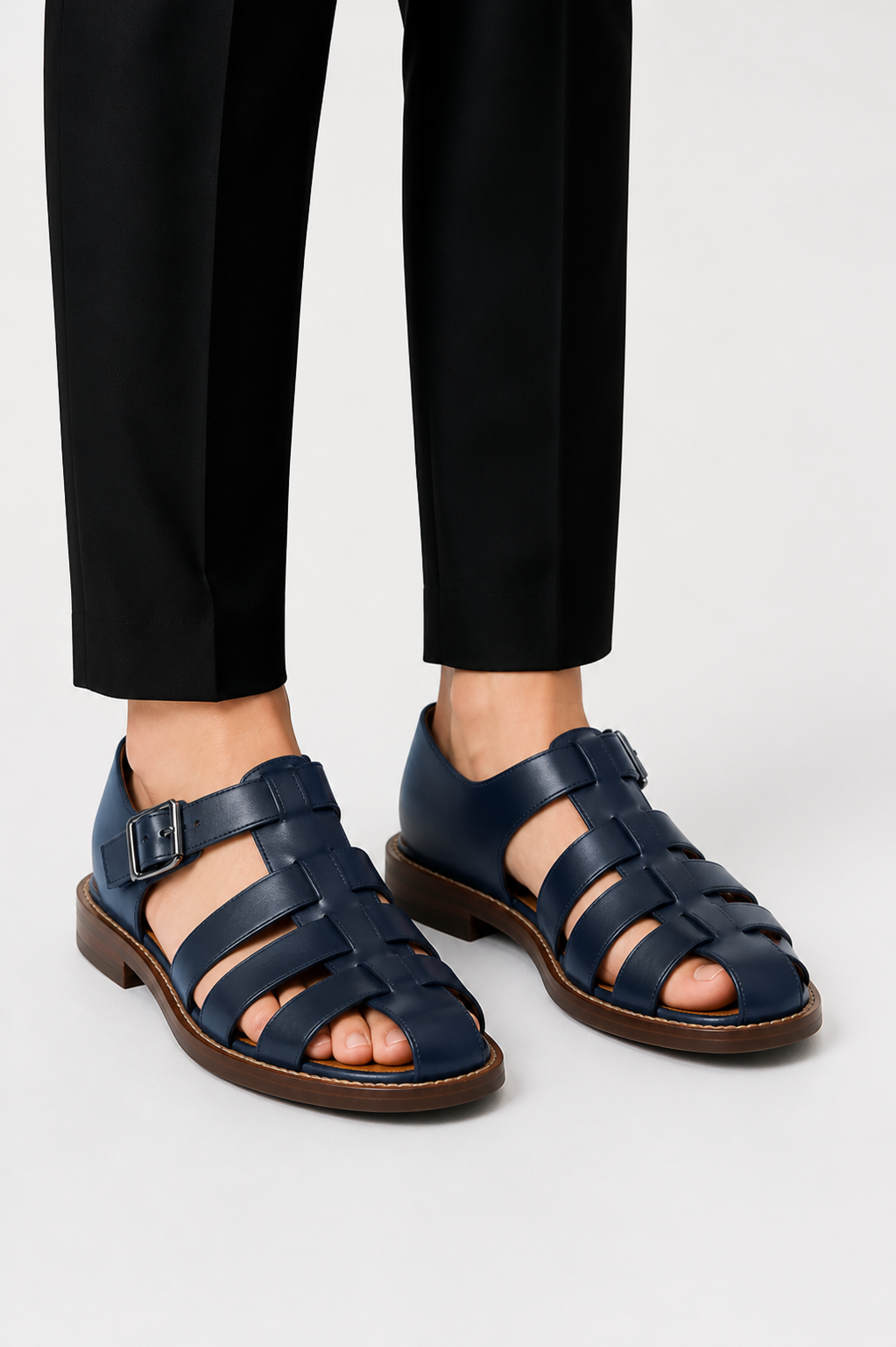 Célian Sandales Homme Cuir | Bride Ajustable & Semelle Antidérapante 3