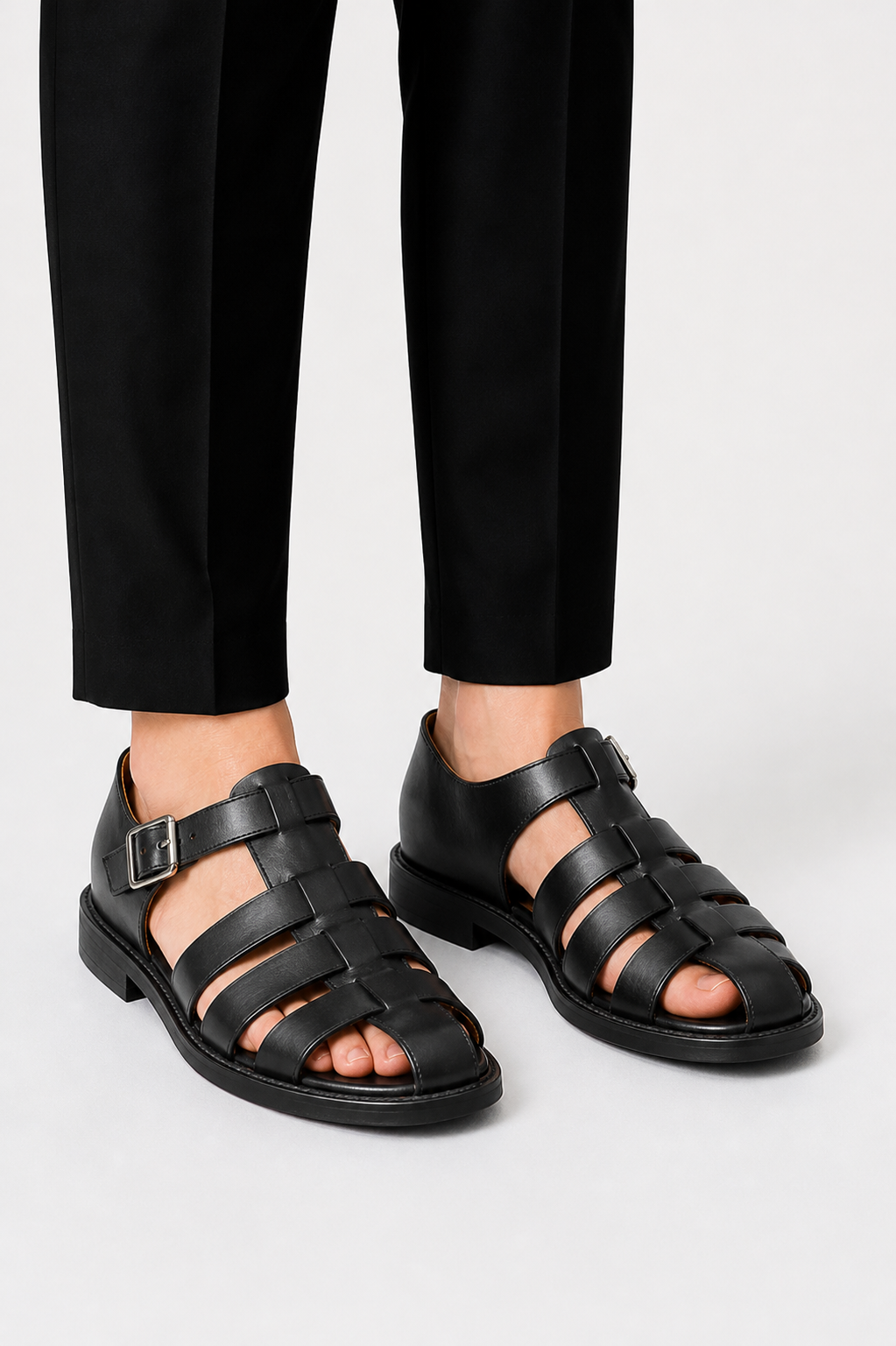 Célian Sandales Homme Cuir | Bride Ajustable & Semelle Antidérapante 4