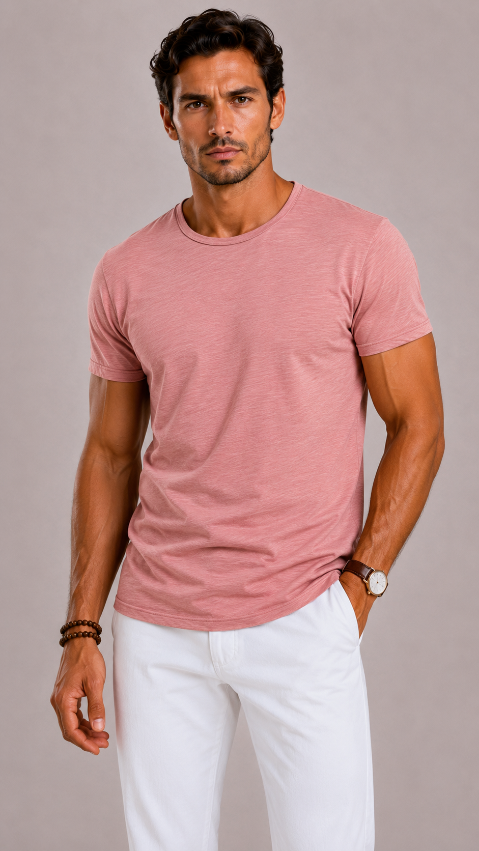 Celvoir T-shirt homme | Col rond, manches courtes, coupe classique 7