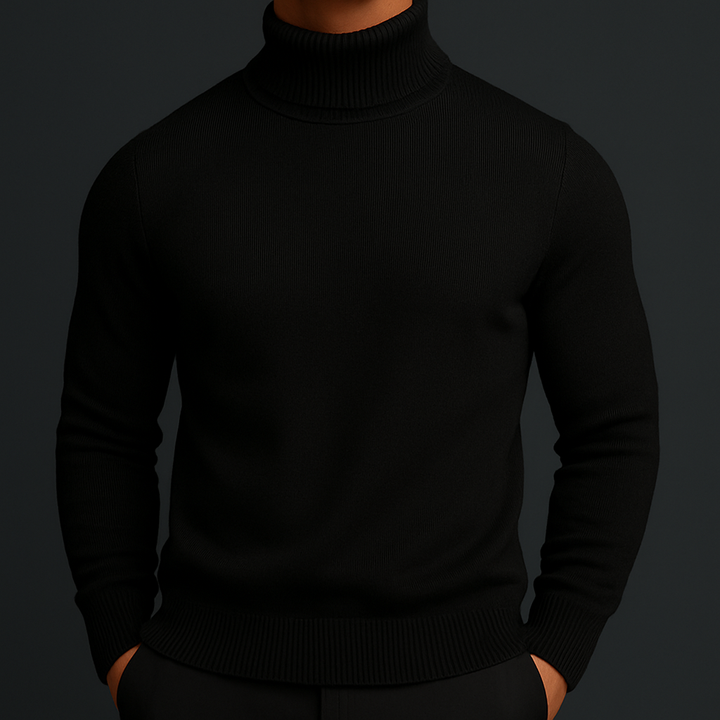Pull Col Roulé Dolcevita Nicolas Homme | Chaud et Élégant 4