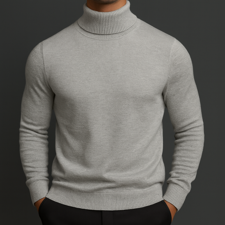 Pull Col Roulé Dolcevita Nicolas Homme | Chaud et Élégant 2
