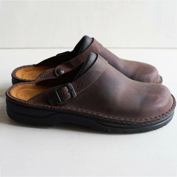 Chaussons Orthopédiques Laurent | Cuir Pleine Fleur & Confort Durable 0