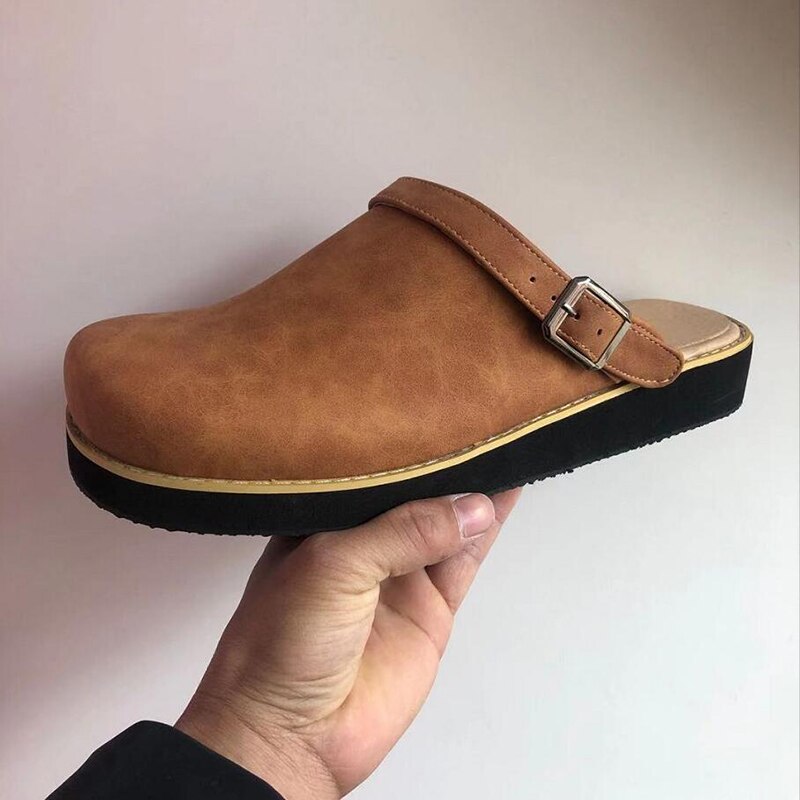 Chaussons Orthopédiques Laurent | Cuir Pleine Fleur & Confort Durable 4