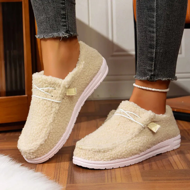 Chaussons Teddy Femme | Ultra-Doux, Semelle Antidérapante, Confort Hiver 1