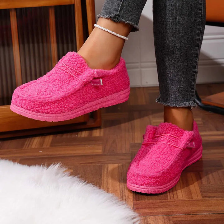 Chaussons Teddy Femme | Ultra-Doux, Semelle Antidérapante, Confort Hiver 5