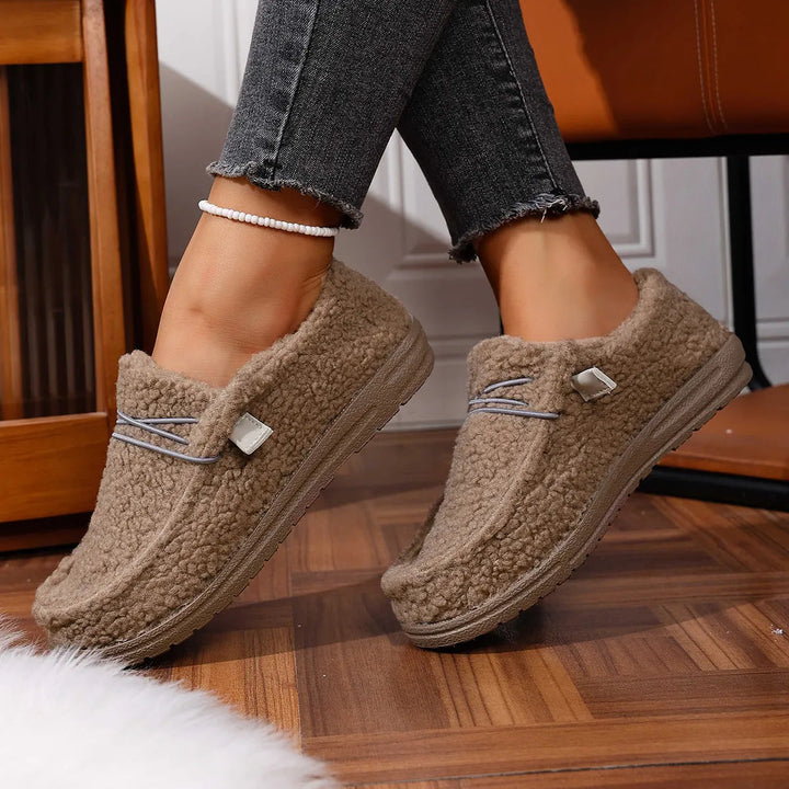 Chaussons Teddy Femme | Ultra-Doux, Semelle Antidérapante, Confort Hiver 7