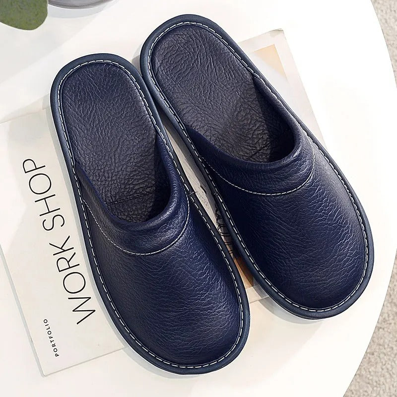 Chaussons en Cuir Vegan Luxe | Confort Ultime et Design Épuré pour Femme 9