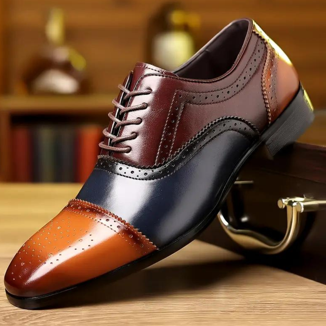 Chaussures Celvian | Oxford à Lacets pour Homme, Élégance Classique 0