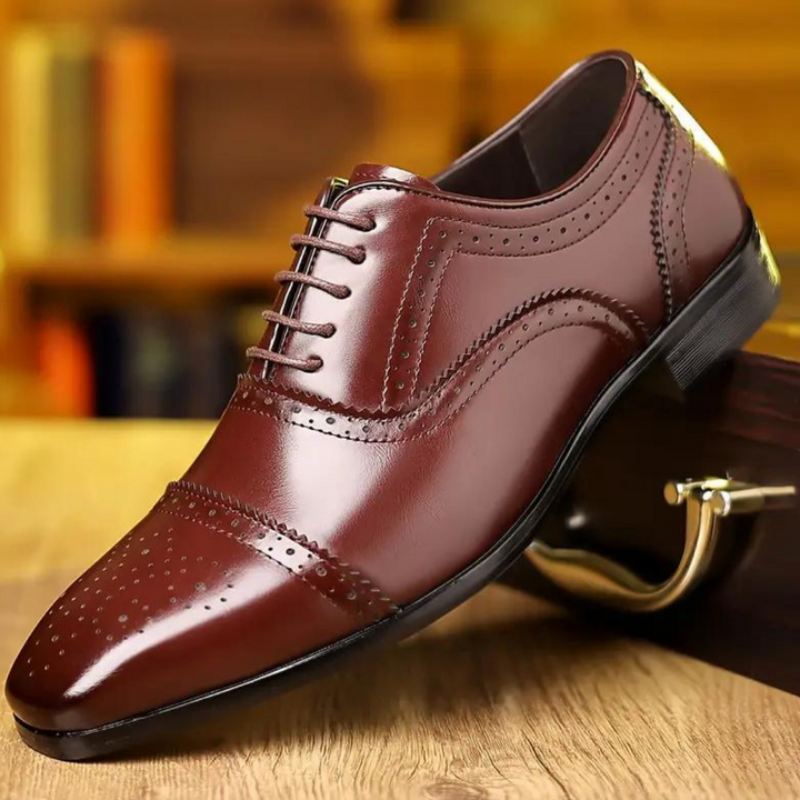Chaussures Celvian | Oxford à Lacets pour Homme, Élégance Classique 1