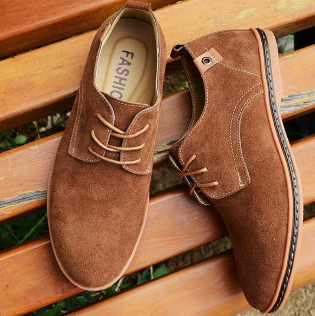 Chaussures Mees en Suède | Élégance Classique pour Hommes, Confort Optimal 4