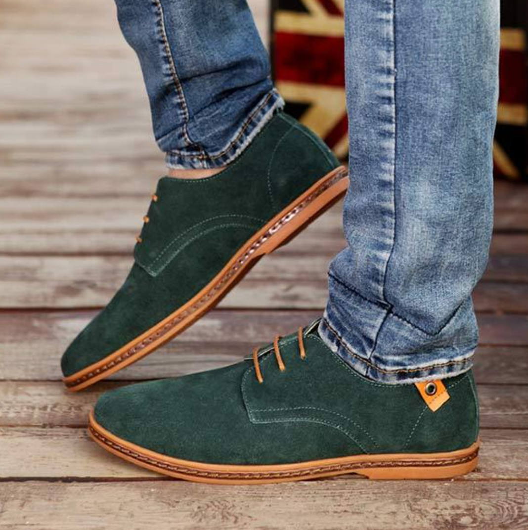 Chaussures Mees en Suède | Élégance Classique pour Hommes, Confort Optimal 5