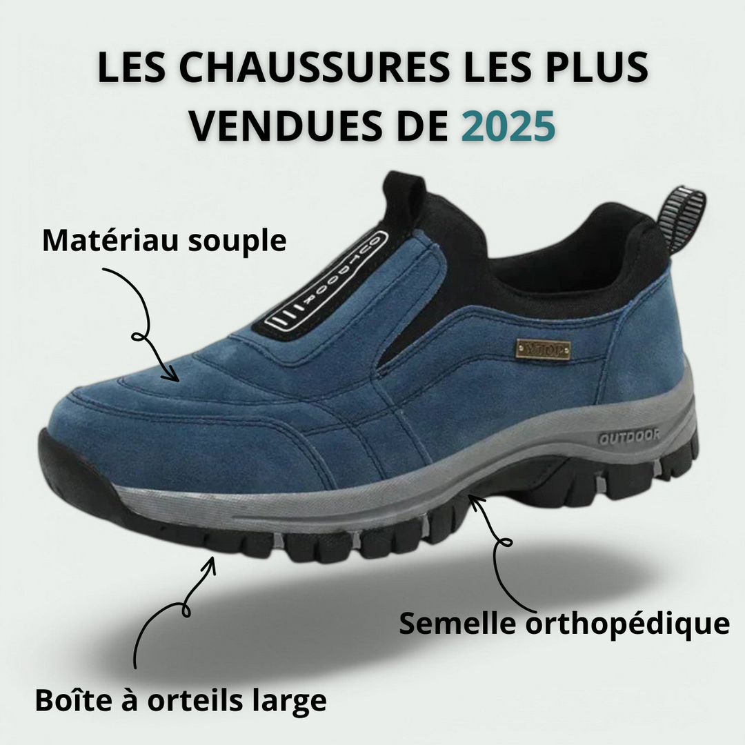 Chaussures de marche Laurent | Confort Orthopédique et Semelle Antidérapante 2