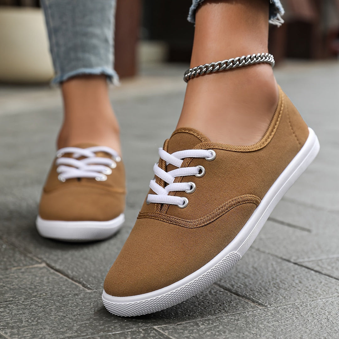 Chaussures en toile Léonie | Confort et style intemporel, semelle antidérapante 14