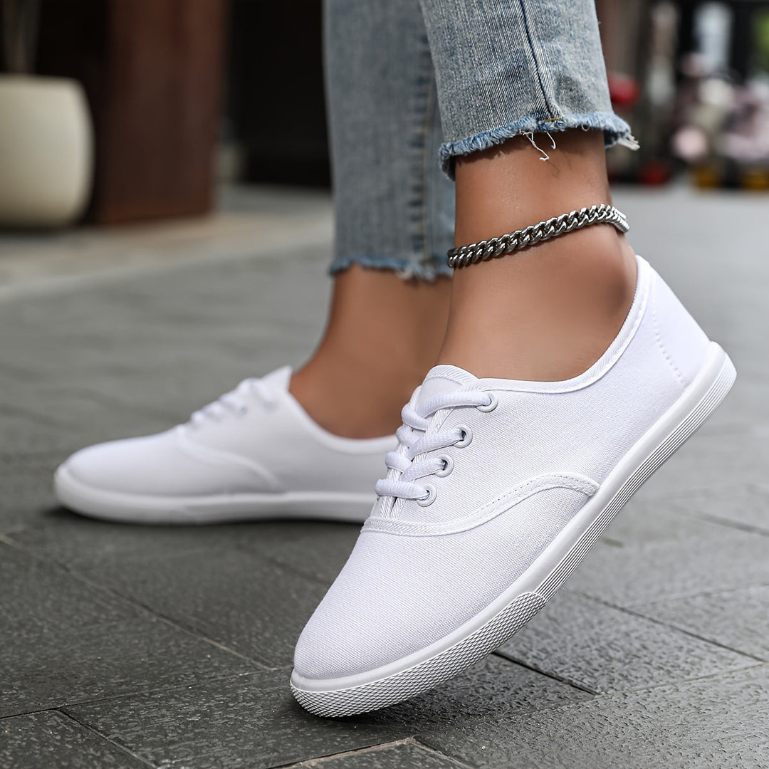 Chaussures en toile Léonie | Confort et style intemporel, semelle antidérapante 2